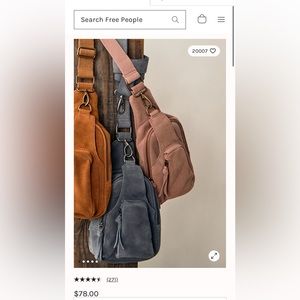 Free people Hudson sling bag